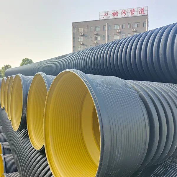 Двухслойные гофрированные трубы из полиэтилена (ПЭ)