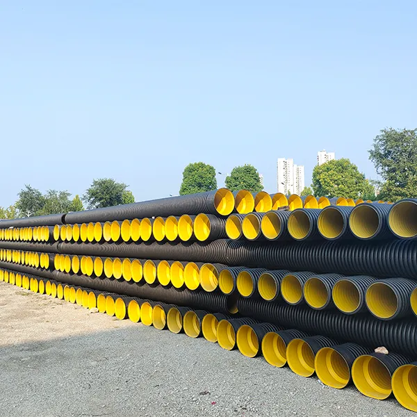 Двухслойные гофрированные трубы из полиэтилена (ПЭ)