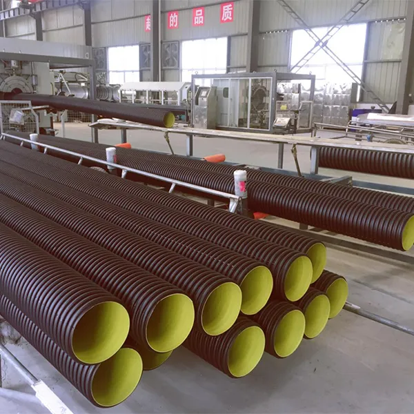 Двухслойные гофрированные трубы из полиэтилена (ПЭ)