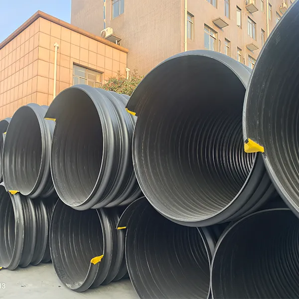 Новые спиральные гофрированные трубы из полиэти...