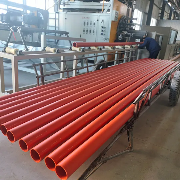 Пластиковые кабельные трубы из модифицированного полипропилена для бестраншейной прокладки (сокращённо MPP-трубы)