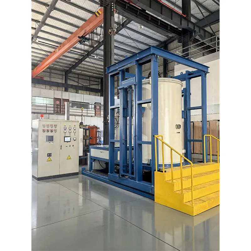 Автоматическая подъемно-перемещающаяся печь для...