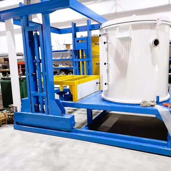 Ионный азотирующий агрегат с подъёмно-поступате...