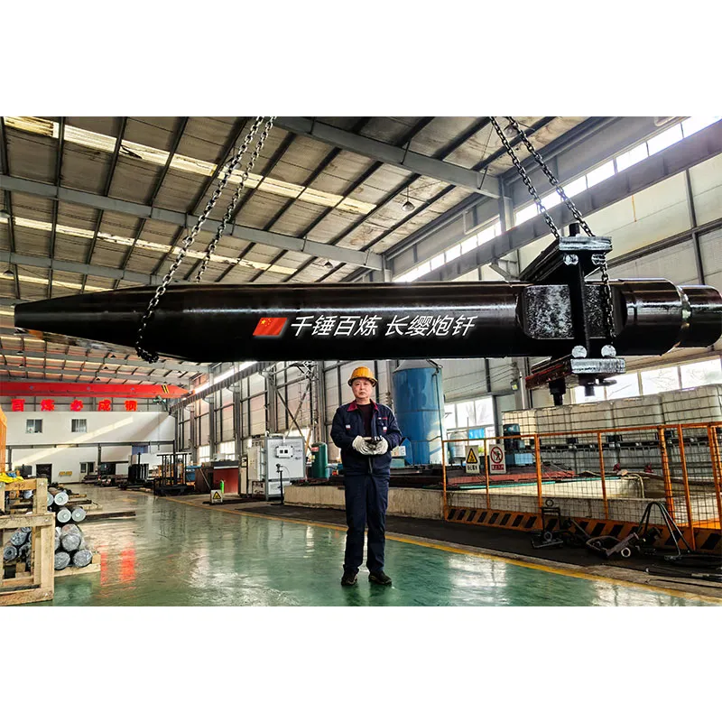 China successfully developed the largest heavy-duty hydraulic hammer rod QC600 with a diameter of 300 mm