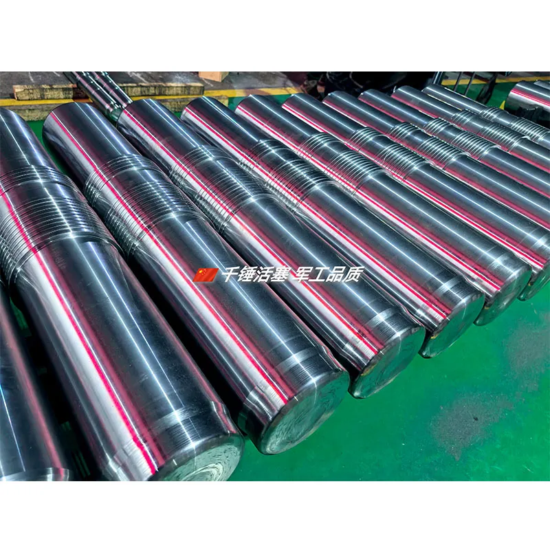 Piston of South Korean brand SOOSAN hydraulic breaker hammer model SB81