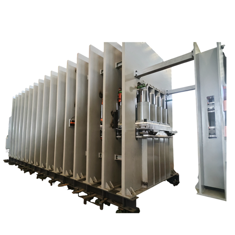 Вулканизационная машина с конвейерной лентой с нисходящим ходом