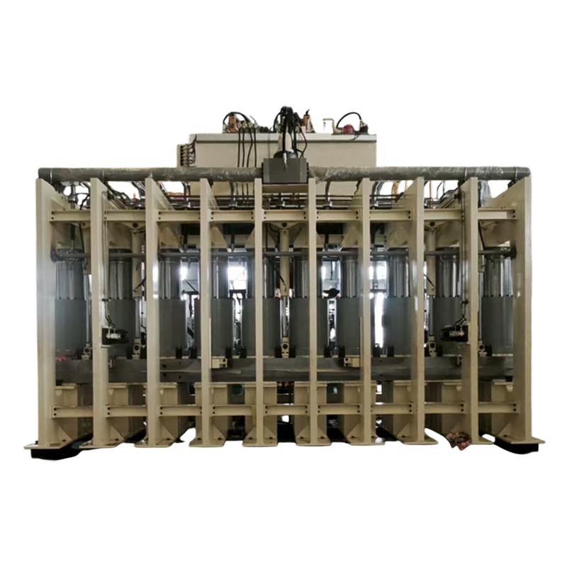 Машина для вулканизации резиновых листов