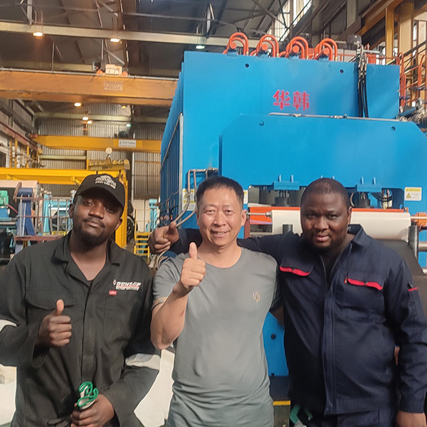 Монтаж на объекте для проекта южноафриканского заказчика в 2023 году