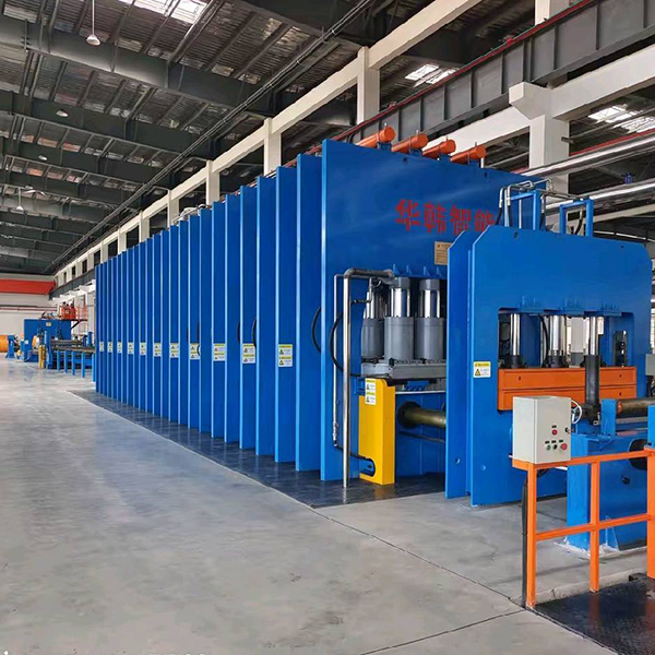 Линия по производству вулканизации тканевых конвейерных лент