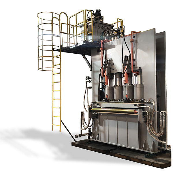 Линия по вулканизации стальных кордных конвейерных лент