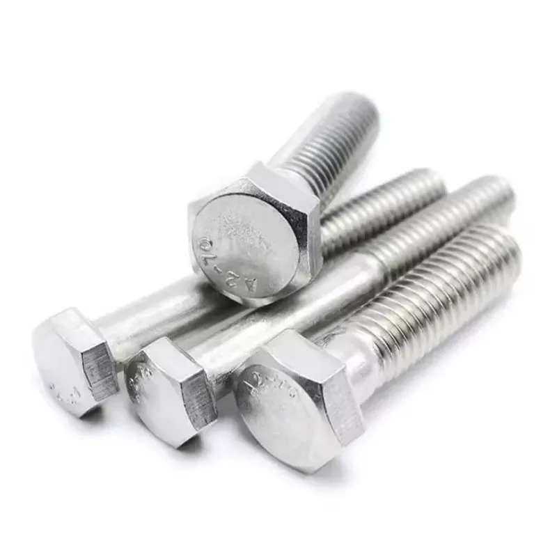 Шестиугольный болт полузубчатая резьба