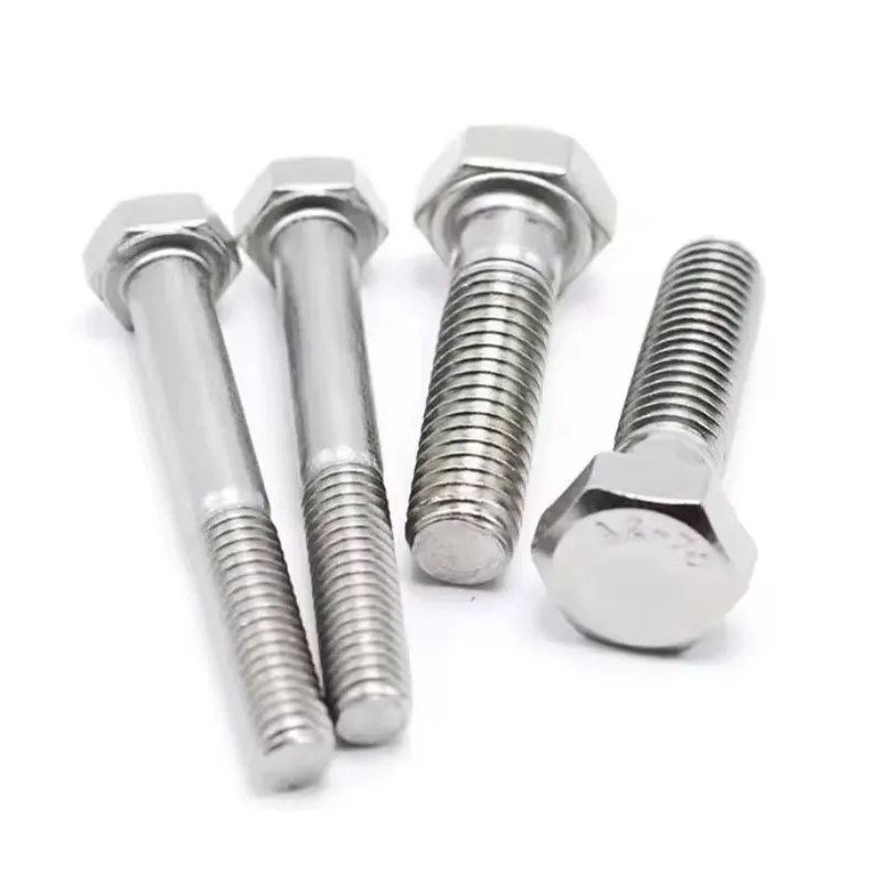 Шестиугольный болт полузубчатая резьба