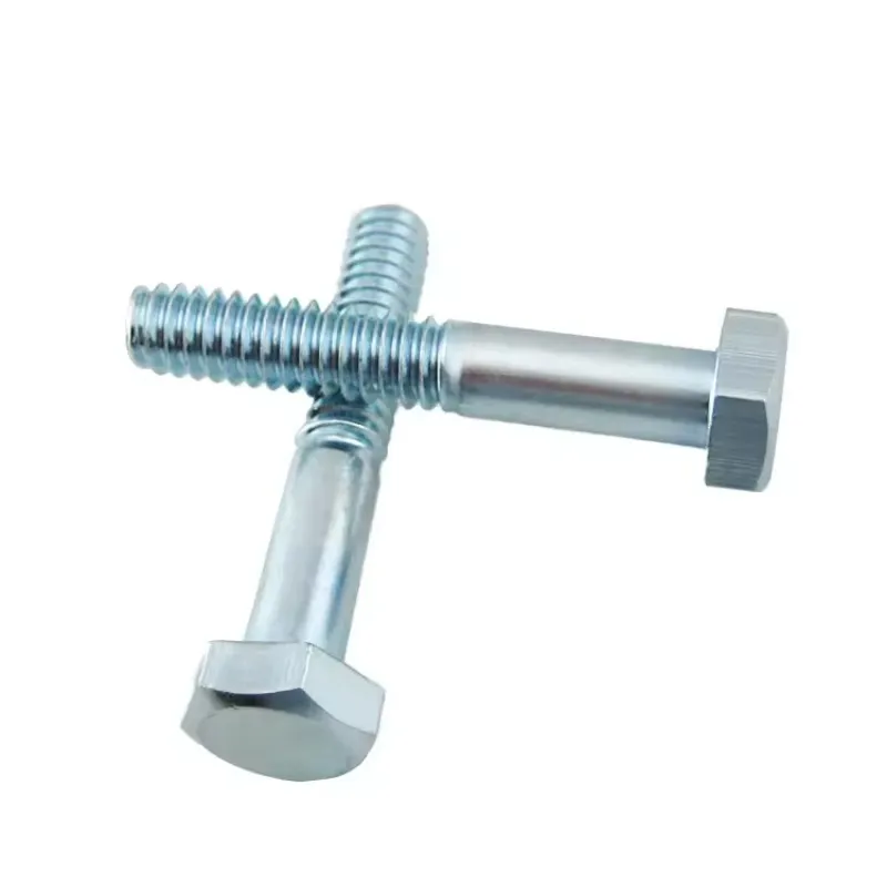 Шестиугольный болт полузубчатая резьба