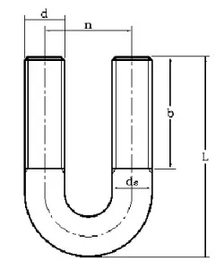 U – образный болт