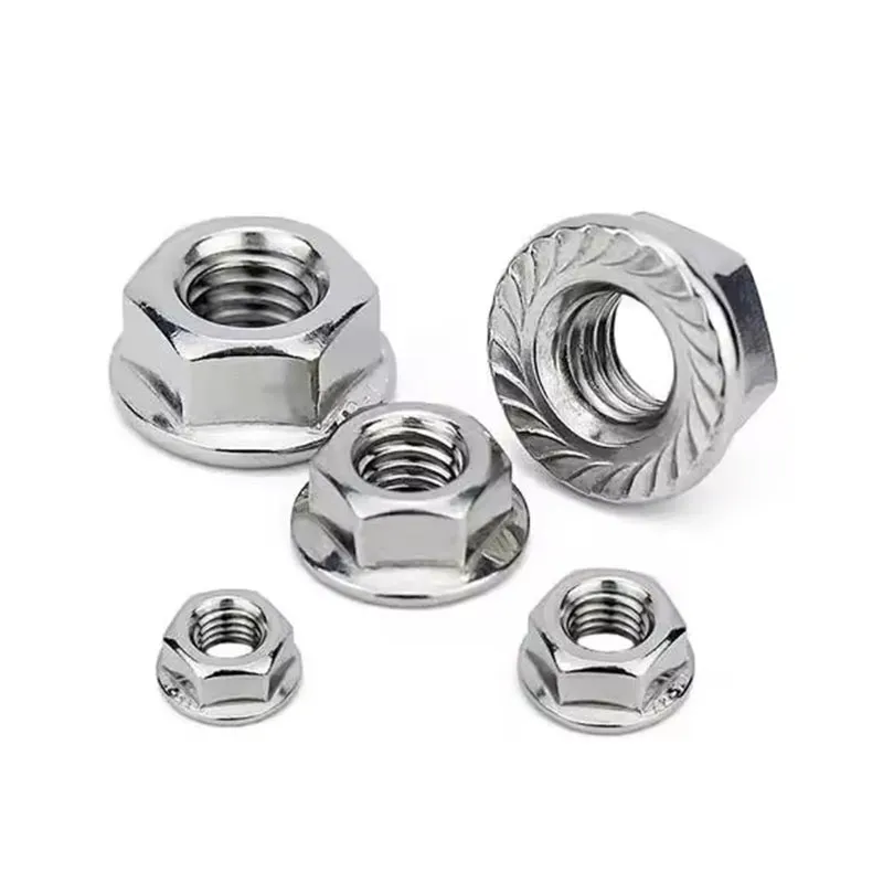 Гайка с шестигранным фланцем