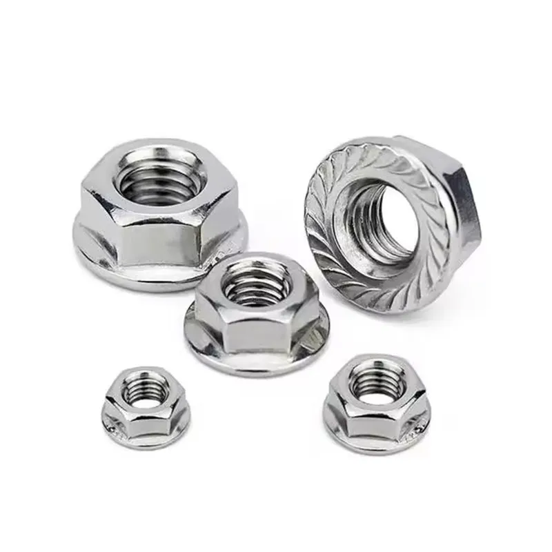 Гайка с шестигранным фланцем