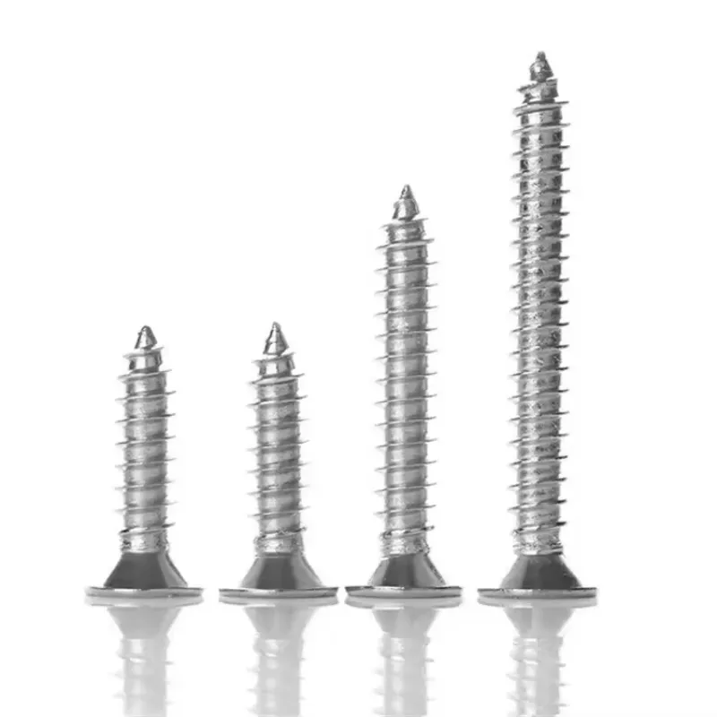 Винт с плоской головкой