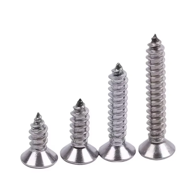 Винт с плоской головкой