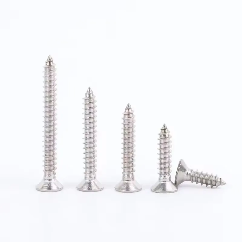 Винт с плоской головкой