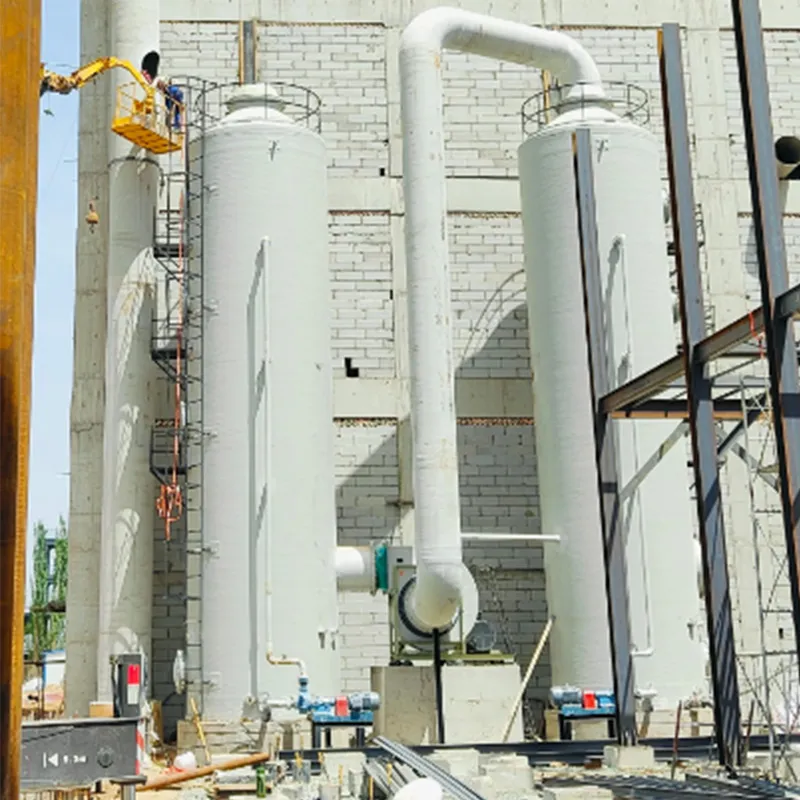 Башня для очистки распылением