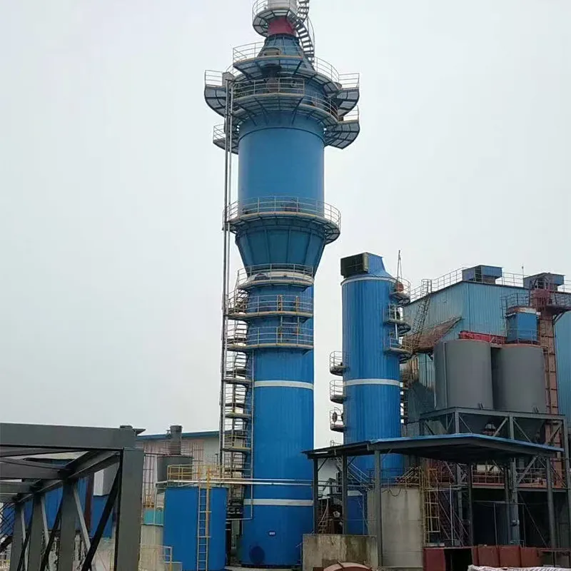 Высокоэффективная башня для обессеривания и удаления пыли