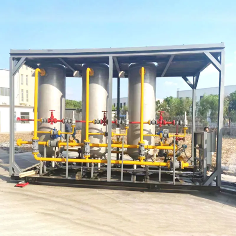 Установка сухой десульфурации природного газа