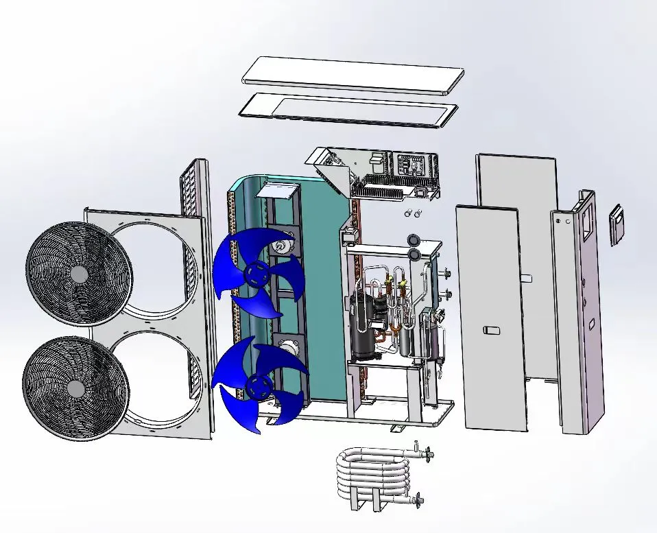 Воздушный тепловой насос-3