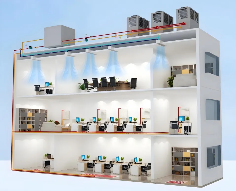 Воздушный тепловой насос-4