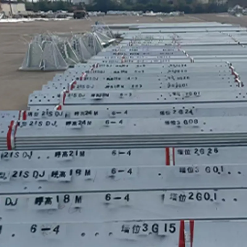 Стальная опора линии электропередачи