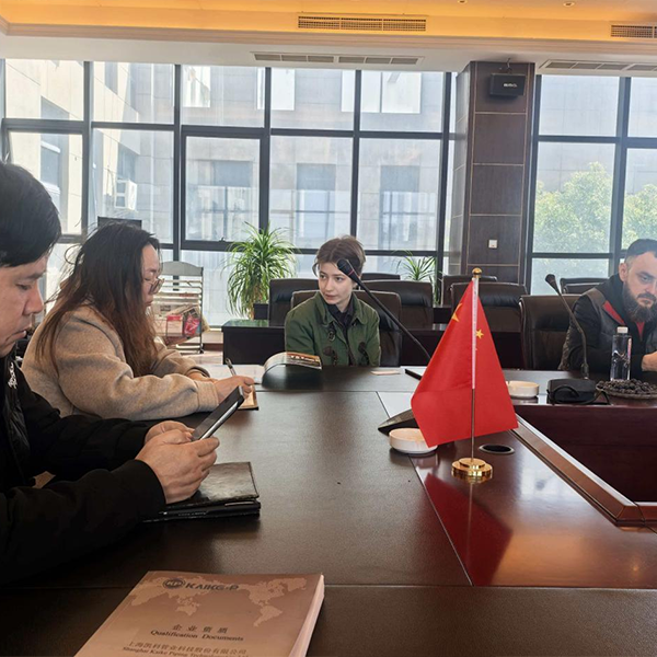 ООО Кайкэ Трубная Технология приняло делегацию российской компании GC ELF LLC для переговоров и ознакомления, стороны обсудили сотрудничество по ряду проектов в различных областях