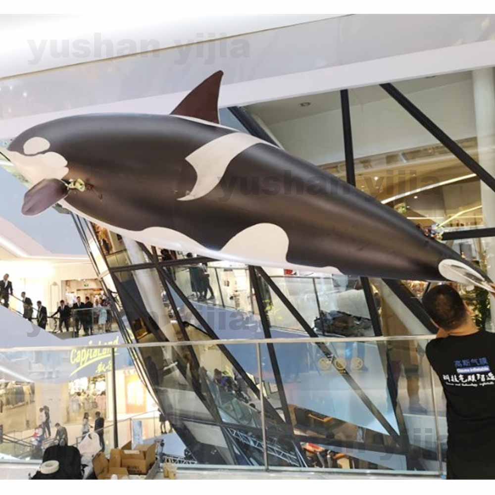 Надувные фигуры животных под заказ — дельфины, киты и косатки для эффектного декора и рекламы вашего мероприятия!