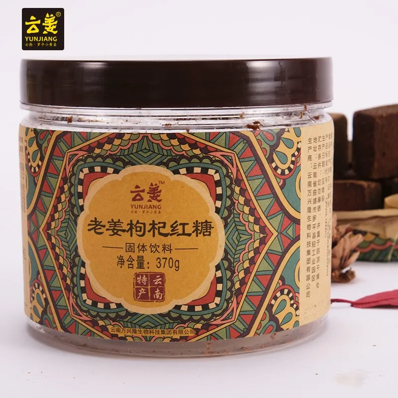 Имбирь Yunjiang и старый имбирь с красным сахаром, 370 г