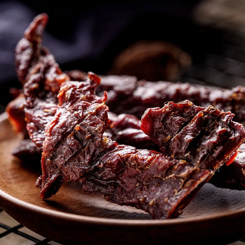 Вяленое тибетская говядина : на выбор два вкуса — острый