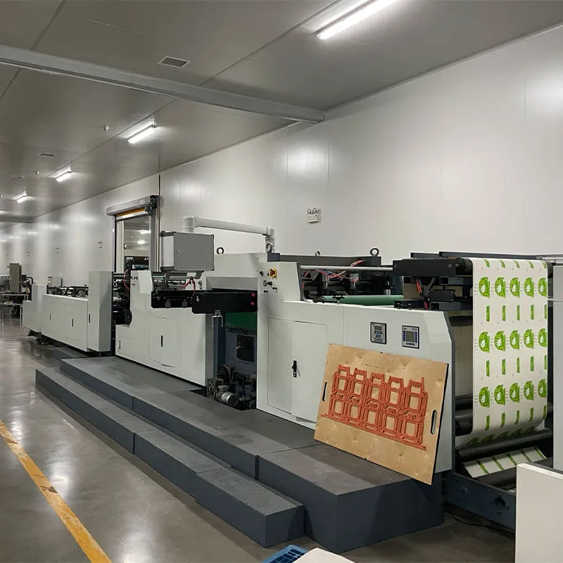 KNOWING Автономная плоскопечатная плосковысекальная машина