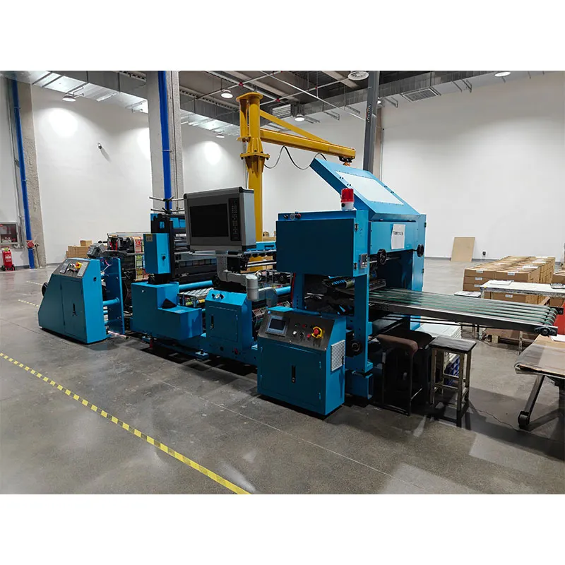 Листорезальная фальцевальная машина