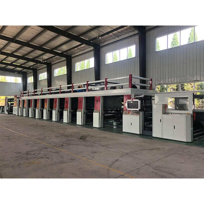 Секционная флексографская печатная машина типа F серии Тяньи