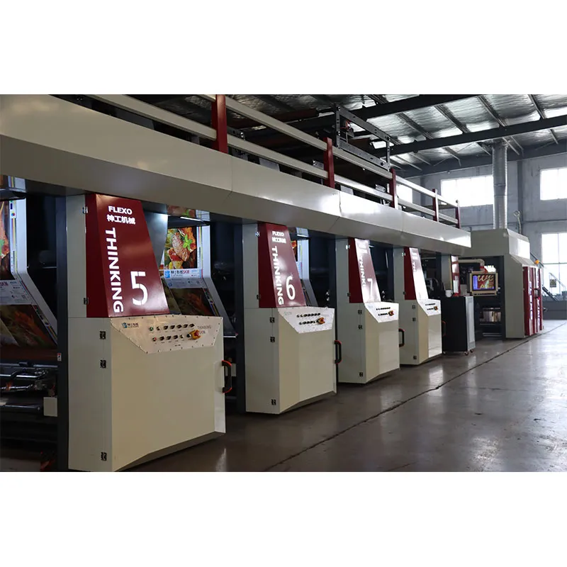 Секционная флексографская печатная машина типа L серии Тяньи