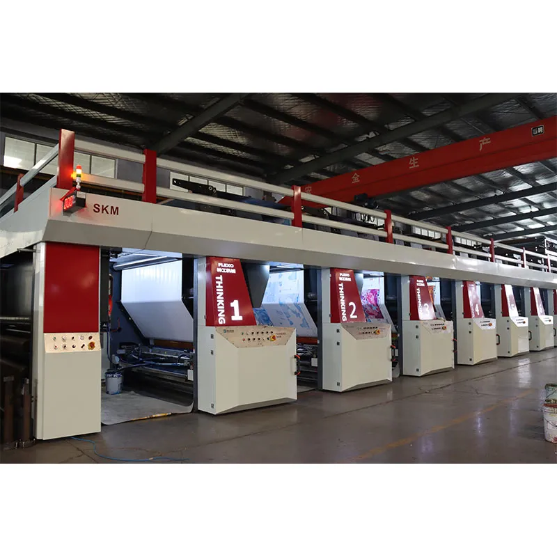 Секционная флексографская печатная машина типа L серии Тяньи