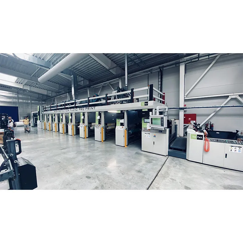 Секционная флексографская печатная машина типа M серии Тяньи