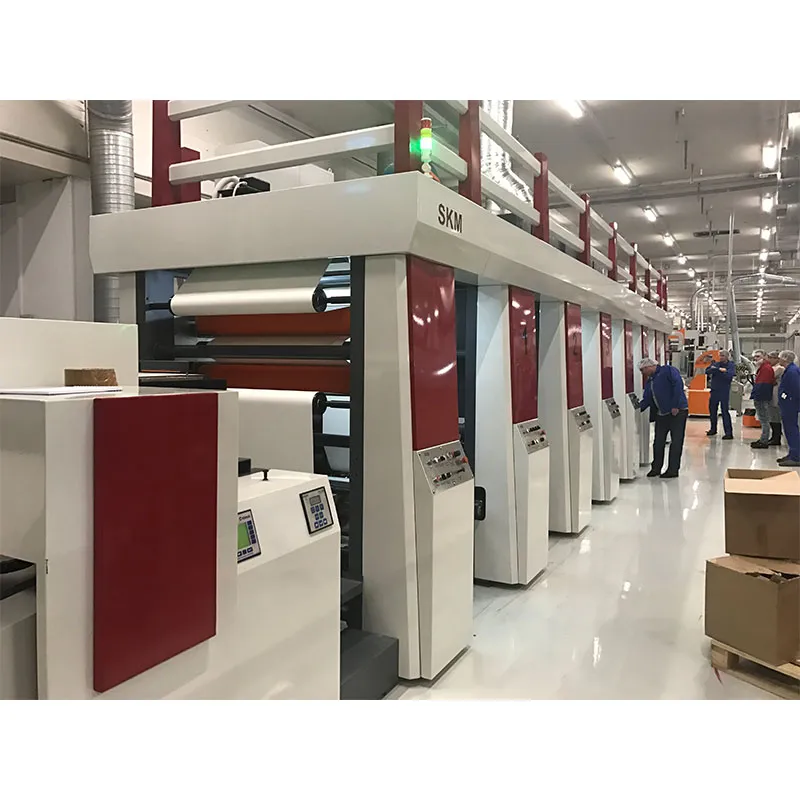 Секционная флексографская печатная машина типа M серии Тяньи