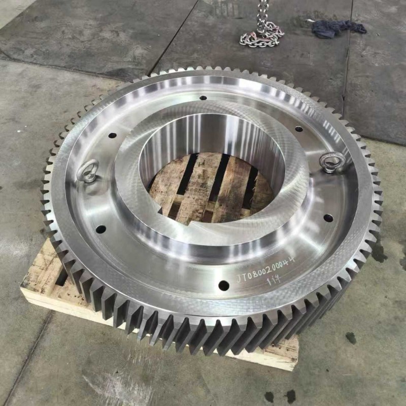 Anhui Haiyi Heavy Industry: Выходная шестерня JT0800200044 отгружена в Мааньшань, провинция Аньхой.