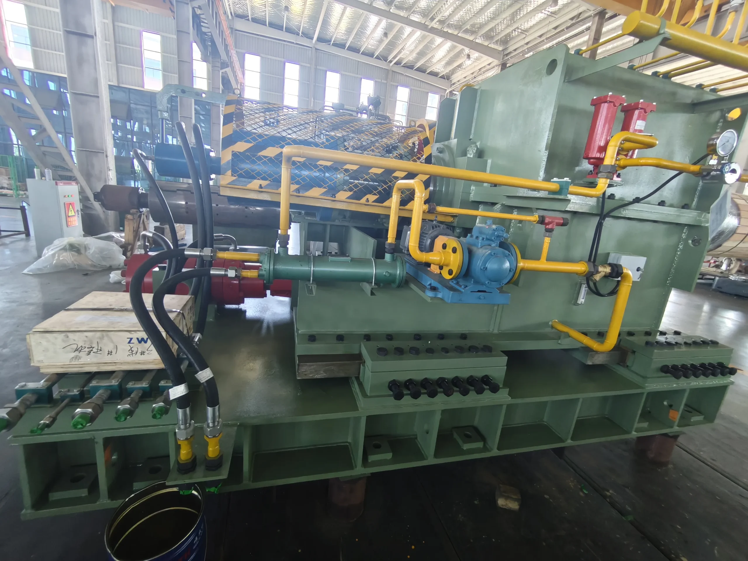 Рисунок 5: Оборудование проходит заключительные испытания в мастерской.