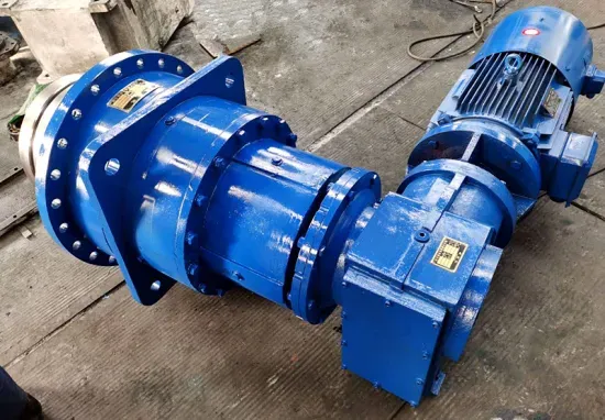 Изображение: Планетарный редуктор для горнодобывающей промышленности – обеспечивает высокую производительность при дроблении и измельчении.