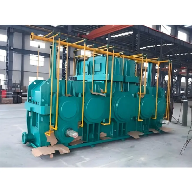 Реверсивная зубчатая коробка передач для тяжелой прокатки алюминиевых материалов