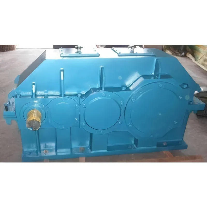 Редуктор с твердо зубчатыми колесами типов QY / QJY