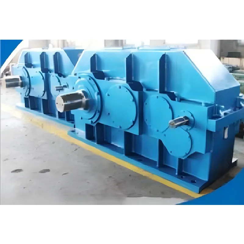 Редуктор с твердо зубчатыми колесами типов QY / QJY