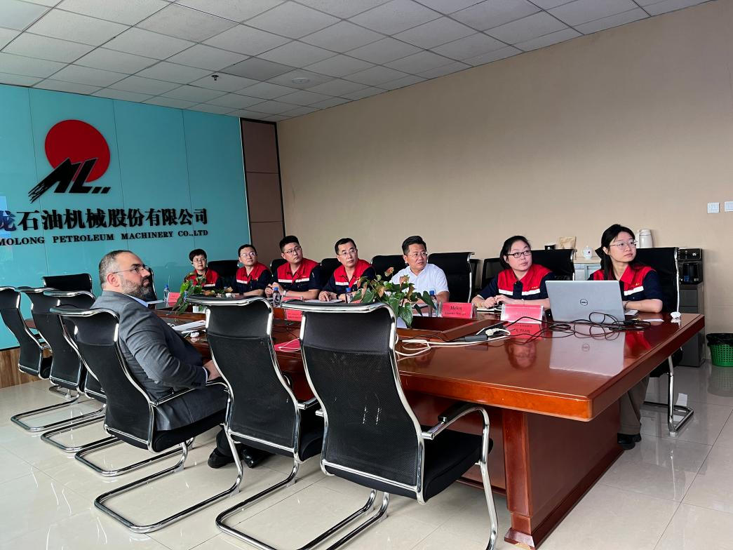 Углубление зарубежного энергетического сотрудничества: Shandong Molong принимает на месте проверку от ведущего международного генерального подрядчика McDermott