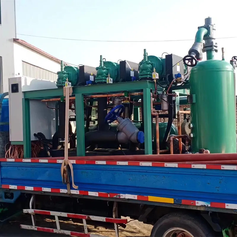 Трехблочный компрессорный агрегат Лиси HSK7451-70