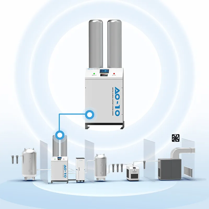 АО-10 [10 м³/ч] Крупногабаритный медицинский кислородный генератор с молекулярным ситом