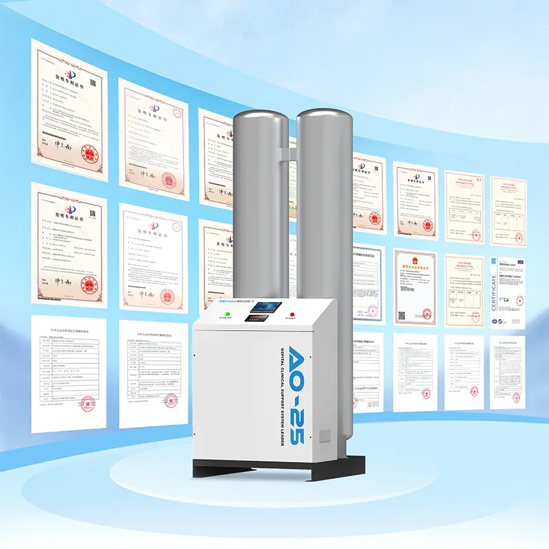 АО-25 [25 м³/ч] Крупногабаритный медицинский кислородный генератор с молекулярным ситом